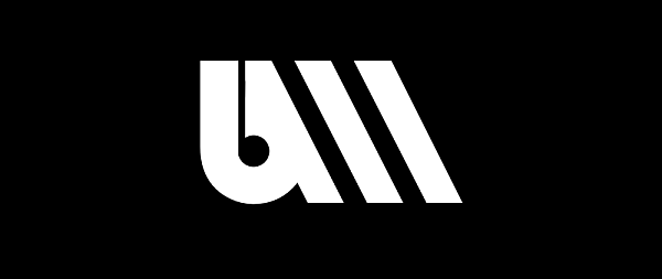 Big Media Inc Logo Version in Black & White